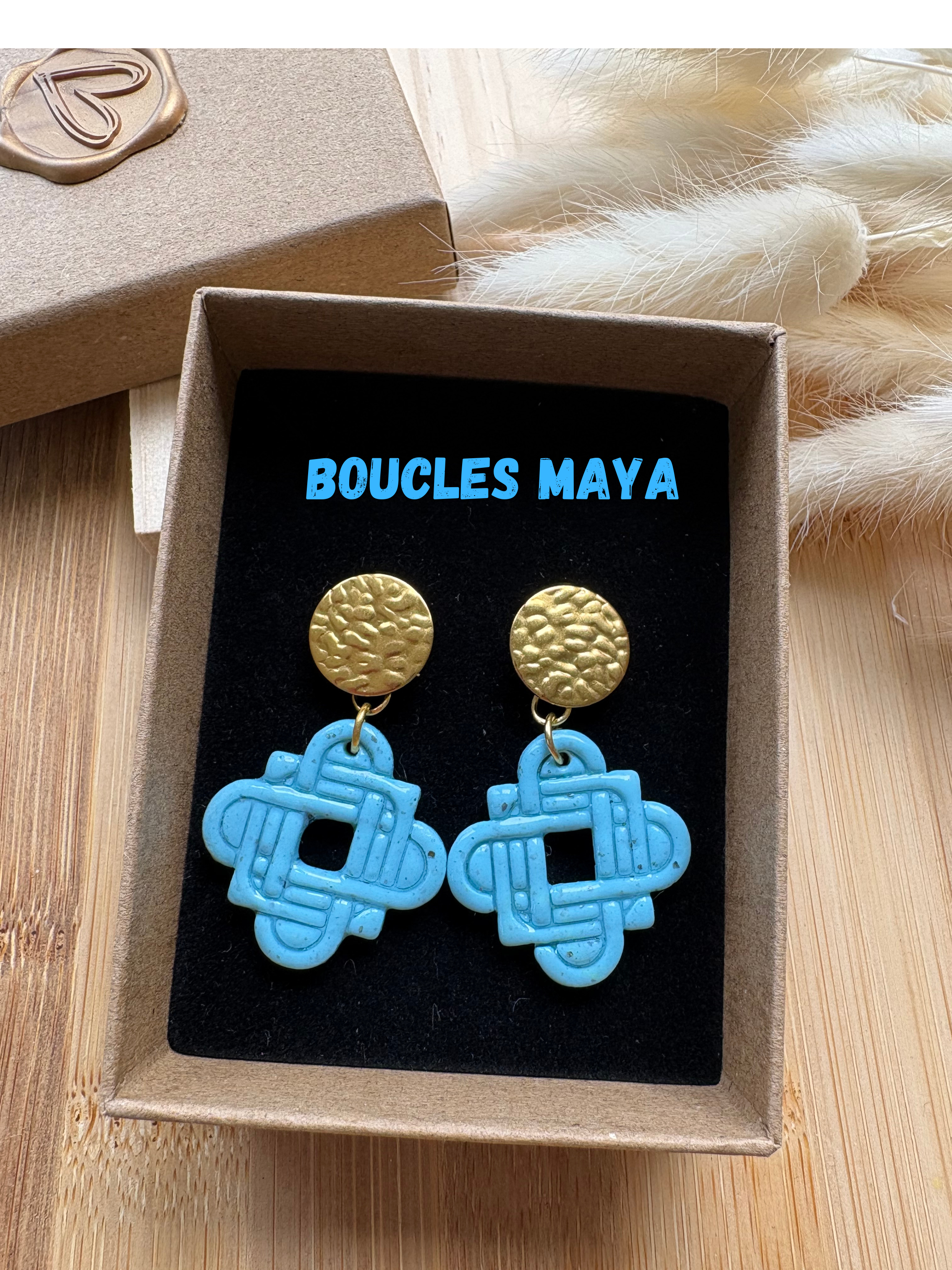 Boucles d'Oreilles Maya