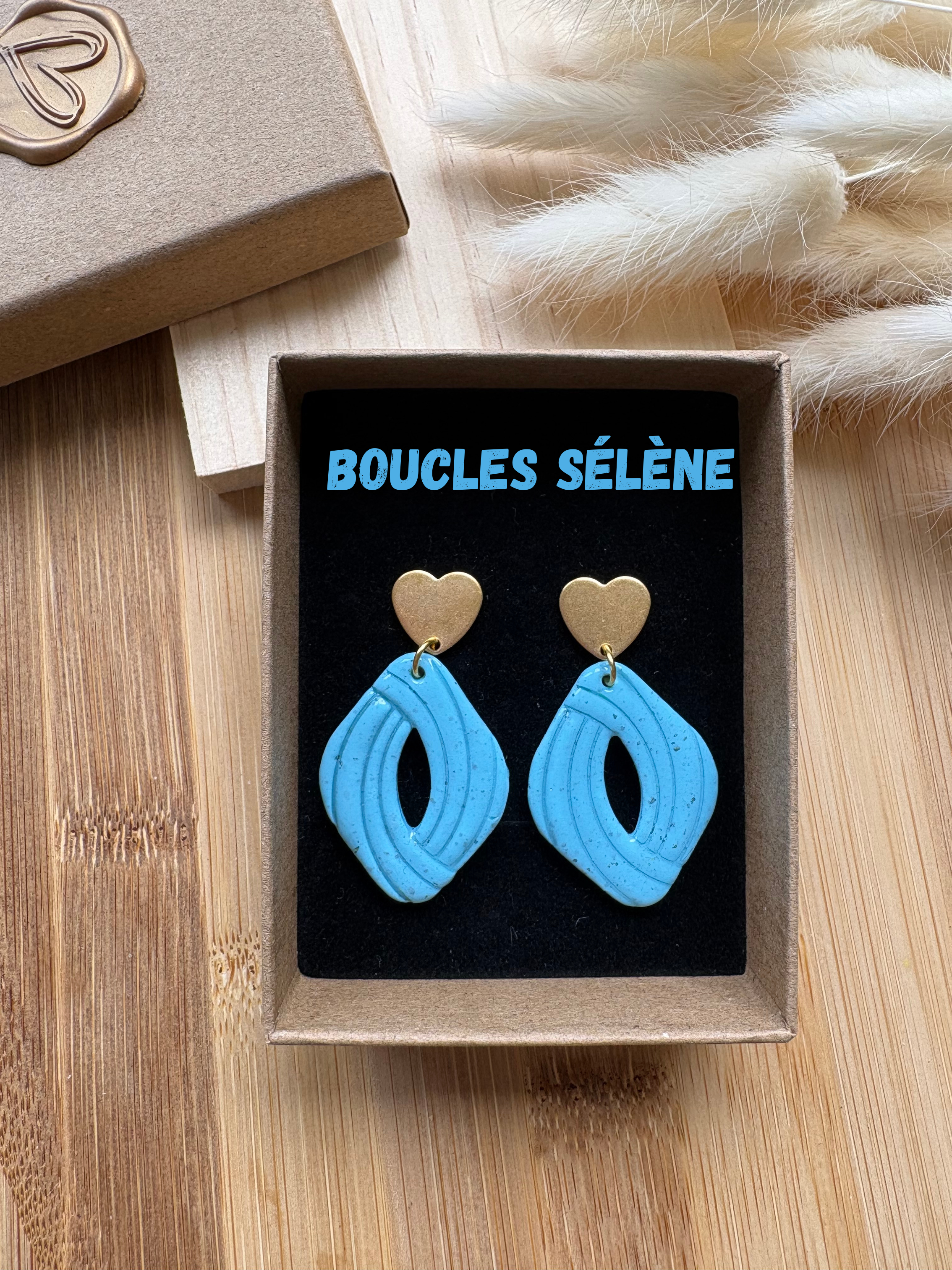 Boucles d'Oreilles Sélène