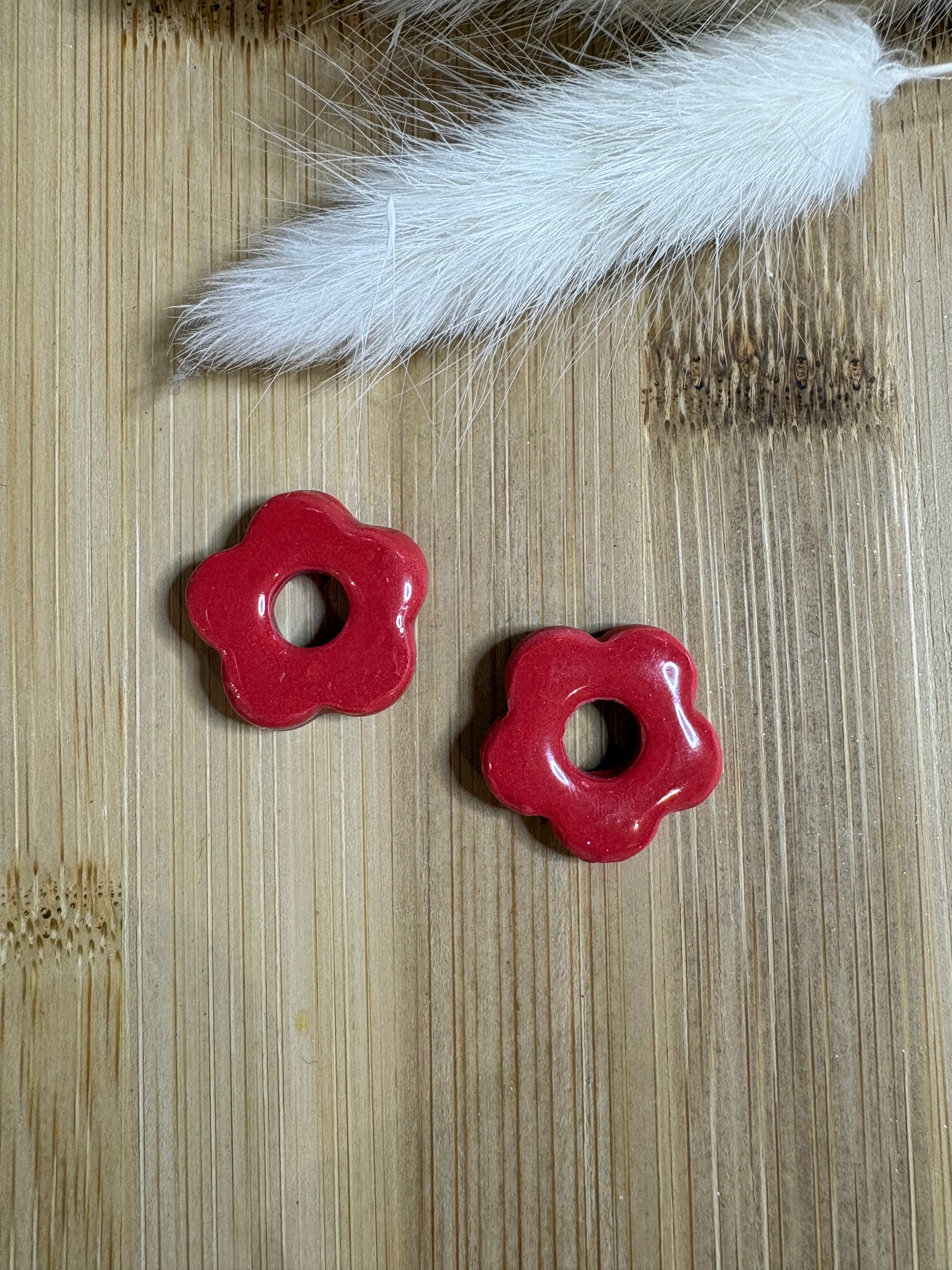 Petites Pampilles Floréa – Terracotta & Éclats Argentés